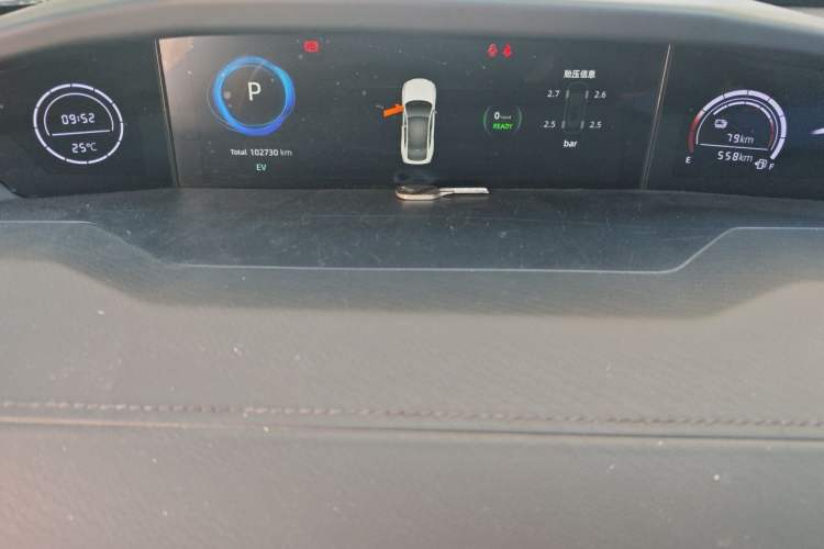 Used CHANGAN UNI-V iDD 2023 ZhiDian iDD 1.5T 113km Smart & Fun Version Instrument Cluster