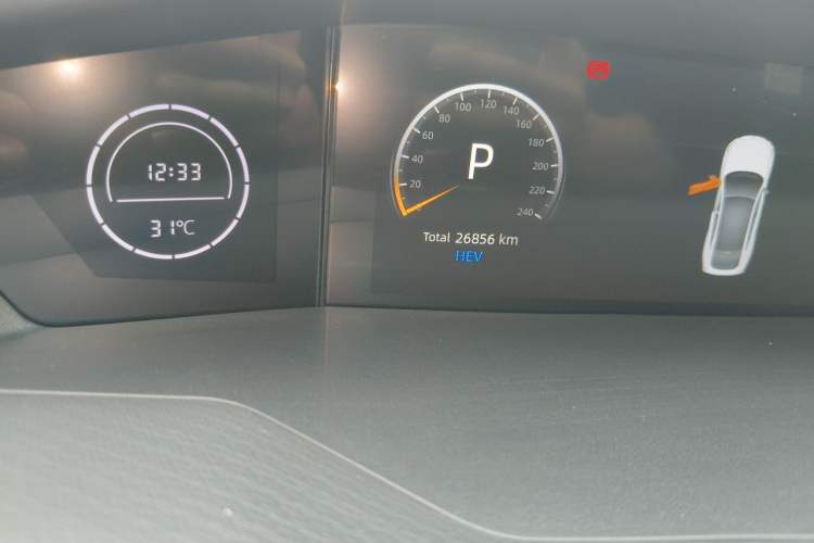 Used CHANGAN UNI-V iDD 2023 ZhiDian iDD 1.5T 113km Smart & Fun Version Odometer Close Up