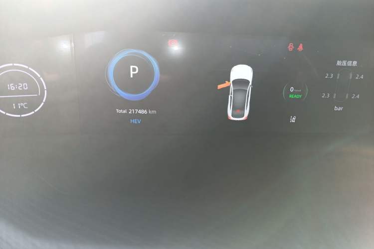 Used CHANGAN UNI-V iDD 2023 ZhiDian iDD 1.5T 113km Smart & Fun Version Odometer Close Up