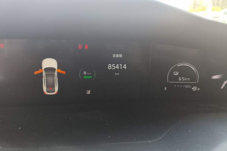 Used CHANGAN UNI-V iDD 2023 Zhidian iDD 1.5T 113km Smart & Fun Version (Rapid Edition) Odometer Close Up