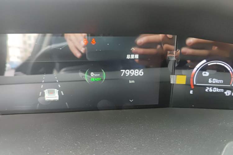 Used CHANGAN UNI-V iDD 2023 ZhiDian iDD 1.5T 113km Smart & Fun Version Odometer Close Up