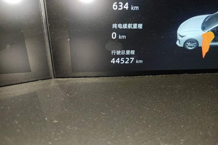 Used CHANGAN UNI-V iDD 2023 ZhiDian iDD 1.5T 113km ZhiKu Model Odometer Close Up