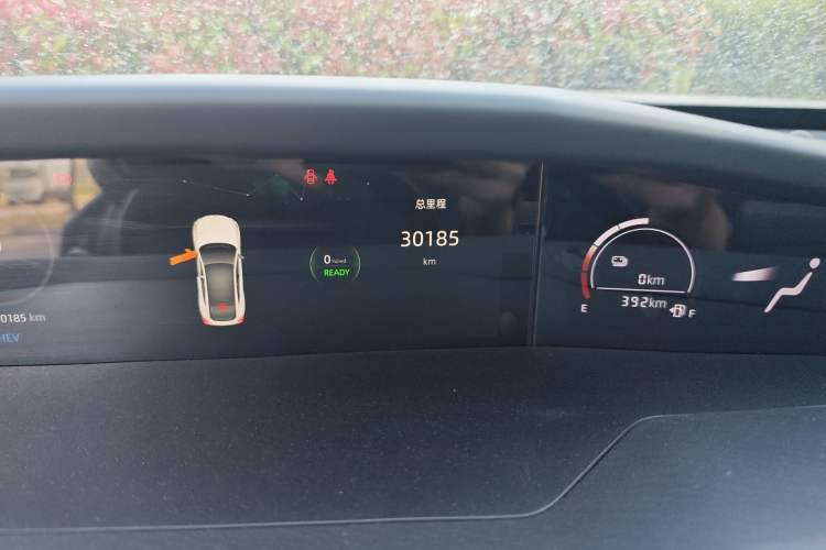 Used CHANGAN UNI-V iDD 2023 ZhiDian iDD 1.5T 113km Smart & Fun Version Odometer Close Up