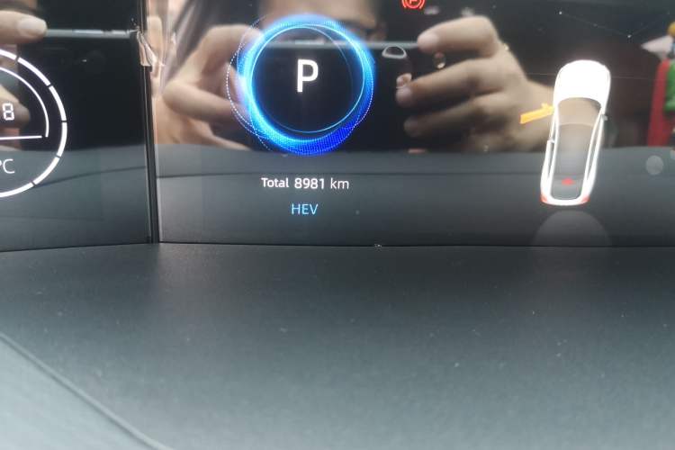 Used CHANGAN UNI-V iDD 2023 Zhidian iDD 1.5T 113km Smart & Fun Version (Rapid Edition) Odometer Close Up