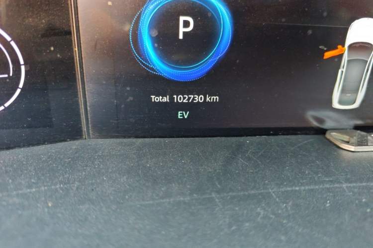 Used CHANGAN UNI-V iDD 2023 ZhiDian iDD 1.5T 113km Smart & Fun Version Odometer Close Up