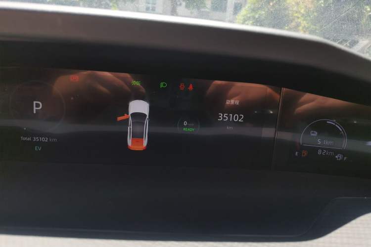 Used CHANGAN UNI-V iDD 2023 Zhidian iDD 1.5T 113km Smart & Fun Version (Rapid Edition) Odometer Close Up