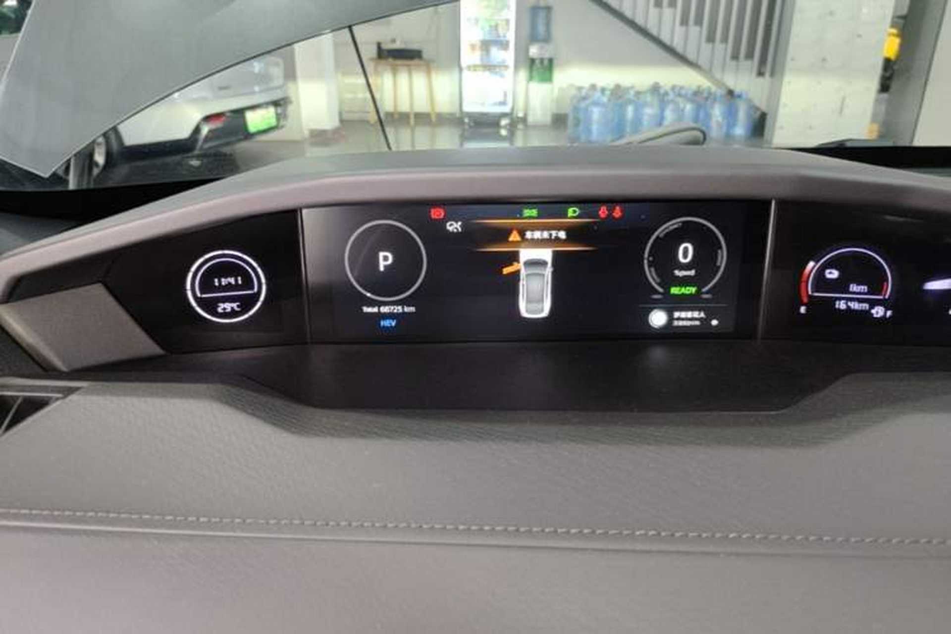 Used CHANGAN UNI-V iDD 2023 ZhiDian iDD 1.5T 113km ZhiKu Model Instrument Cluster