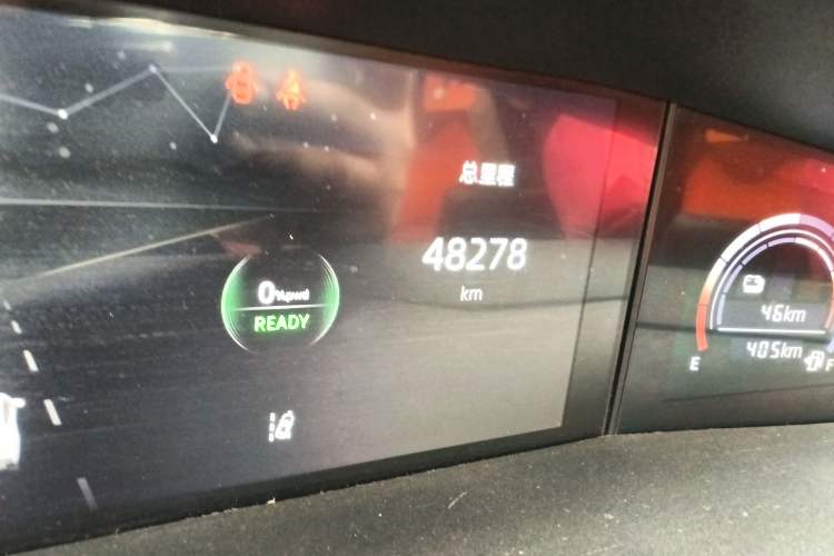 Used CHANGAN UNI-V iDD 2023 ZhiDian iDD 1.5T 113km Smart & Fun Version Odometer Close Up