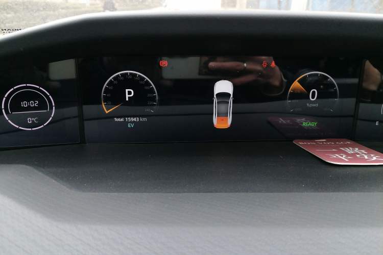 Used CHANGAN UNI-V iDD 2023 Zhidian iDD 1.5T 113km Smart & Fun Version (Rapid Edition) Odometer Close Up
