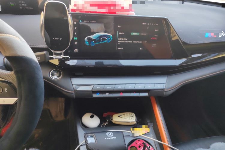 Used CHANGAN UNI-V iDD 2023 ZhiDian iDD 1.5T 113km Smart & Fun Version Audio And AC Panel