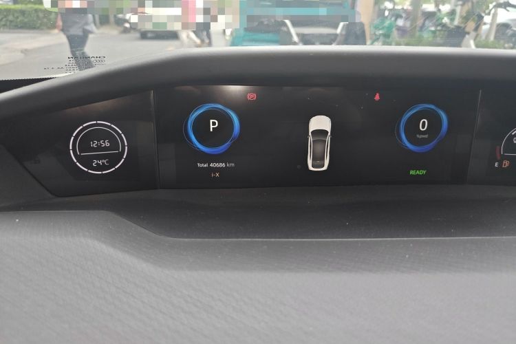 Used CHANGAN UNI-V iDD 2023 Zhidian iDD 1.5T 113km Smart & Fun Version (Rapid Edition) Odometer Close Up