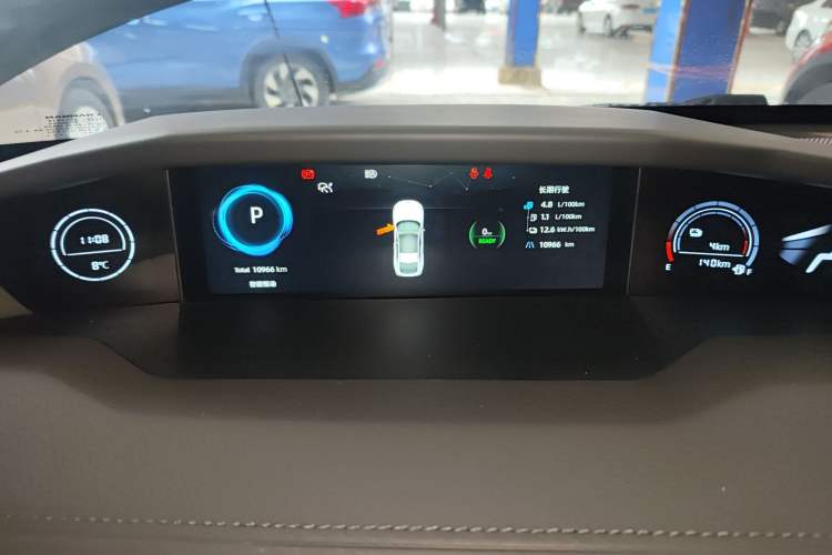 Used CHANGAN UNI-V iDD 2024 Blue Whale Smart Electric iDD 136km Luxury Model Instrument Cluster