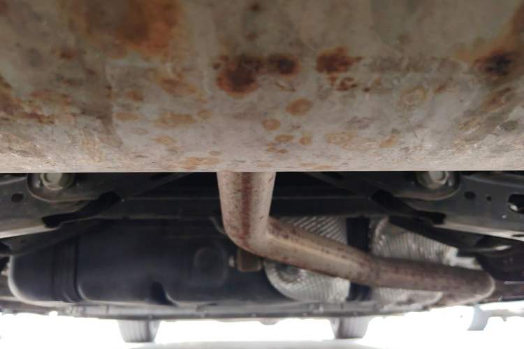 Used CHANGAN UNI-V iDD 2024 Blue Whale Smart Electric iDD 136km ZhiKu Model Chassis Rear