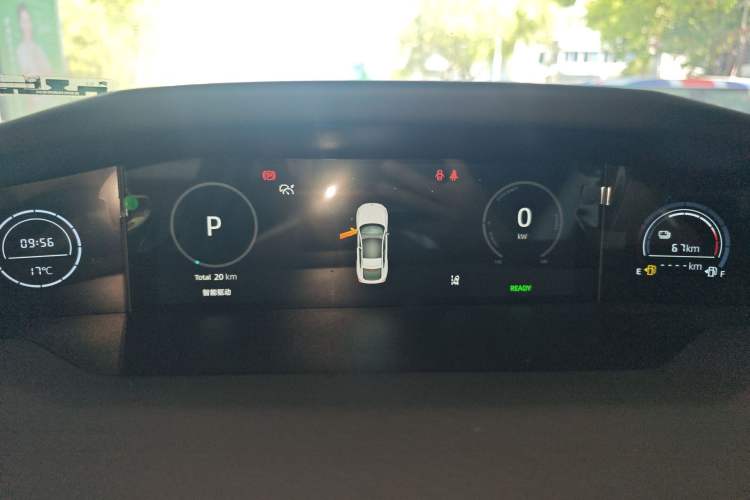Used CHANGAN UNI-V iDD 2024 Blue Whale Smart Electric iDD 136km Luxury Model Instrument Cluster
