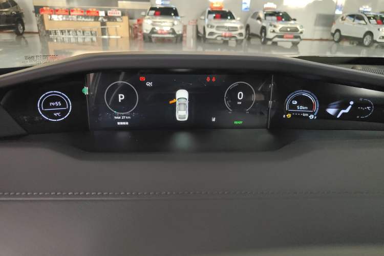 Used CHANGAN UNI-V iDD 2024 Blue Whale Smart Electric iDD 136km Luxury Model Instrument Cluster