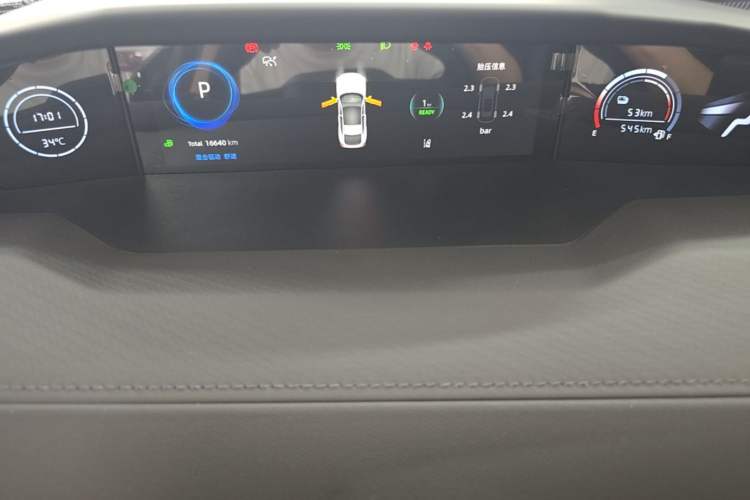 Used CHANGAN UNI-V iDD 2024 Blue Whale Smart Electric iDD 136km ZhiKu Model Instrument Cluster