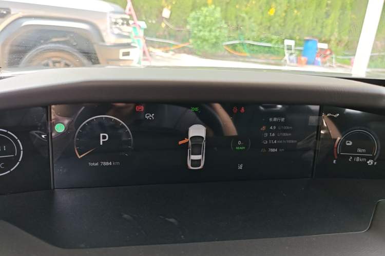 Used CHANGAN UNI-V iDD 2024 Blue Whale Smart Electric iDD 136km Luxury Model Instrument Cluster