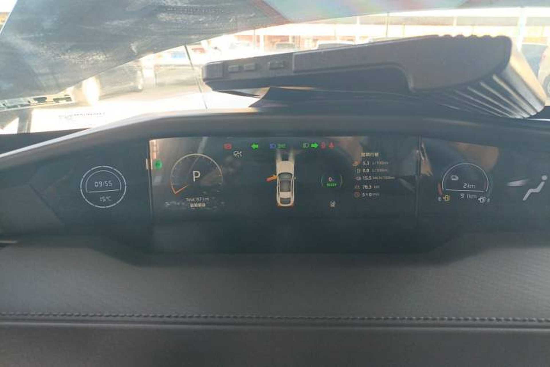 Used CHANGAN UNI-V iDD 2024 Blue Whale Smart Electric iDD 136km ZhiKu Model Instrument Cluster