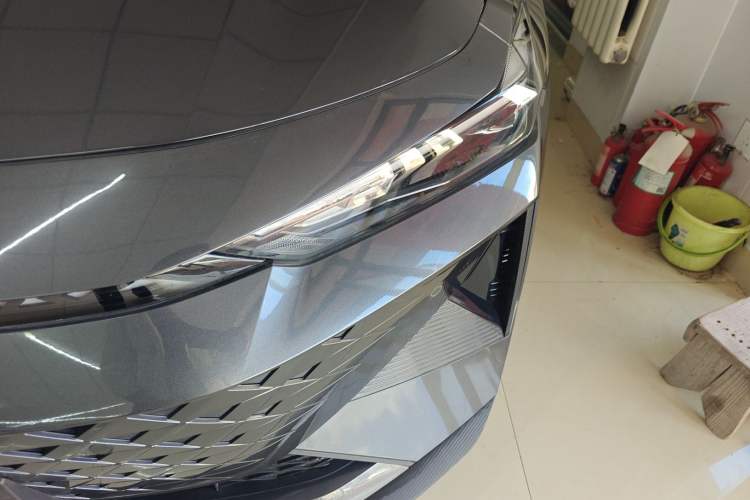 Used CHANGAN UNI-V iDD 2024 Blue Whale Smart Electric iDD 136km ZhiKu Model Left Front Headlight