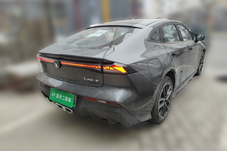 Used CHANGAN UNI-V iDD 2024 Blue Whale Smart Electric iDD 136km ZhiKu Model Rear Right 45 Deg