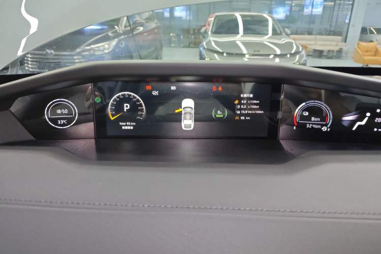 Used CHANGAN UNI-V iDD 2024 Blue Whale Smart Electric iDD 136km ZhiKu Model Instrument Cluster
