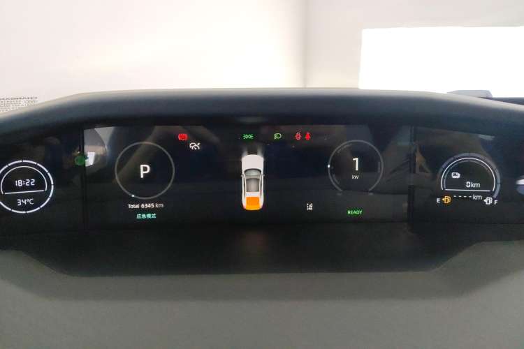 Used CHANGAN UNI-V iDD 2024 Blue Whale Smart Electric iDD 136km Luxury Model Instrument Cluster