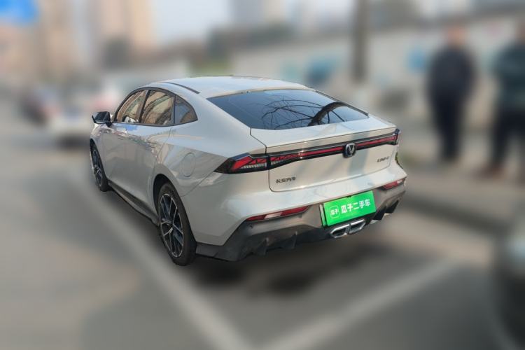 Used CHANGAN UNI-V iDD 2024 Blue Whale Smart Electric iDD 136km ZhiKu Model Rear Left 45 Deg