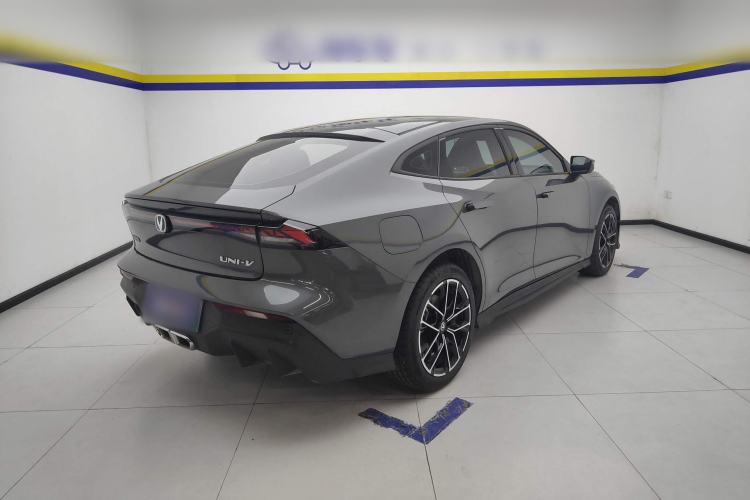 Used CHANGAN UNI-V iDD 2024 Blue Whale Smart Electric iDD 136km Luxury Model Rear Right 45 Deg