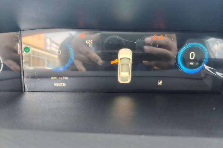 Used CHANGAN UNI-V iDD 2024 Blue Whale Smart Electric iDD 136km Luxury Model Instrument Cluster