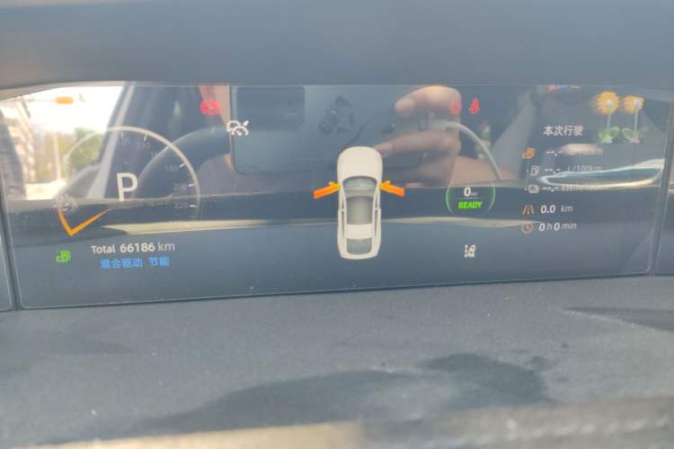 Used CHANGAN UNI-V iDD 2024 Blue Whale Smart Electric iDD 136km ZhiKu Model Instrument Cluster