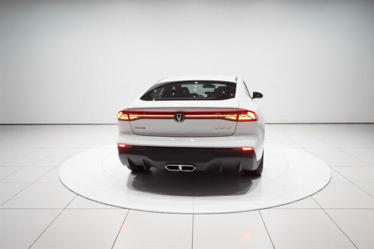 Used CHANGAN UNI-V iDD 2024 Blue Whale Smart Electric iDD 136km Luxury Model Rear