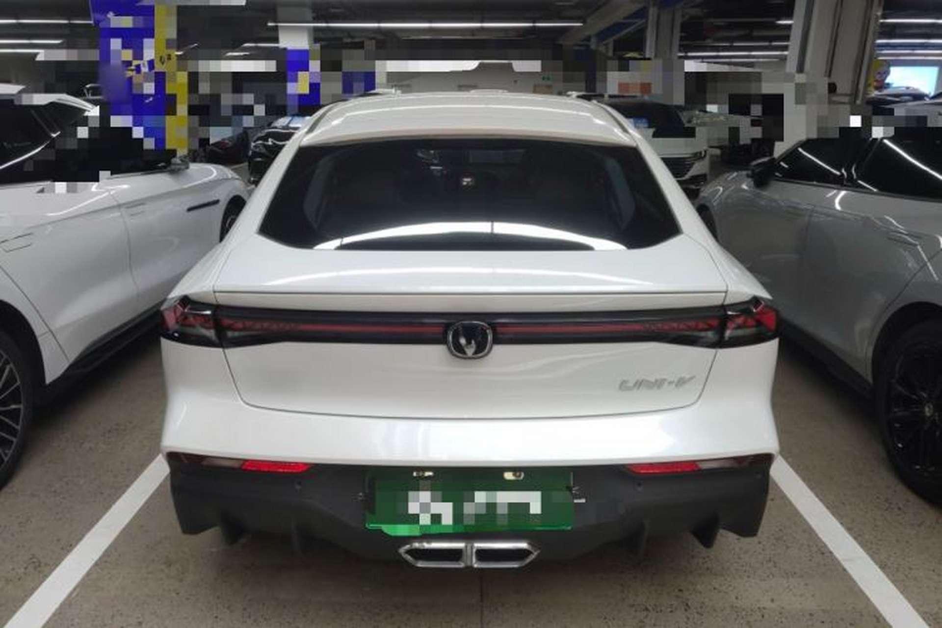 Used CHANGAN UNI-V iDD 2024 Blue Whale Smart Electric iDD 136km ZhiKu Model Rear