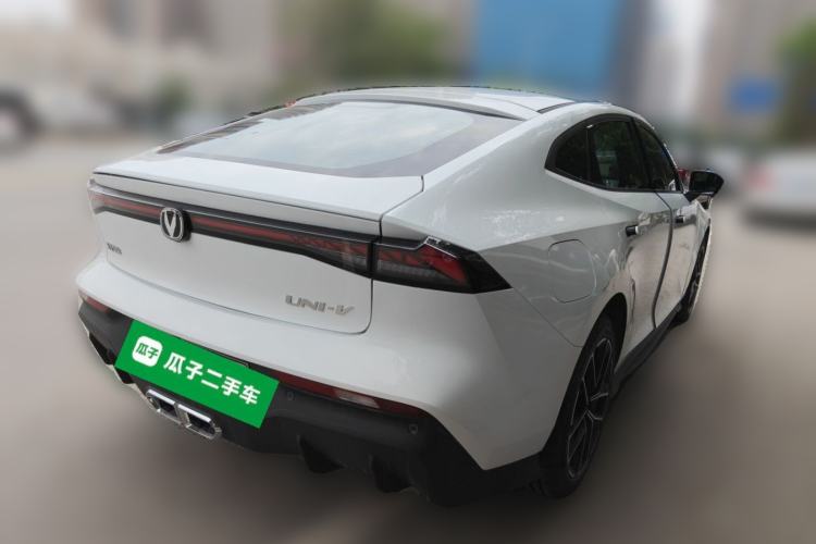 Used CHANGAN UNI-V iDD 2024 Blue Whale Smart Electric iDD 136km Luxury Model Rear Right 45 Deg