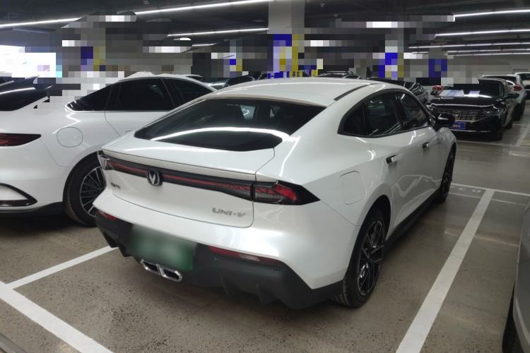 Used CHANGAN UNI-V iDD 2024 Blue Whale Smart Electric iDD 136km ZhiKu Model Rear Right 45 Deg