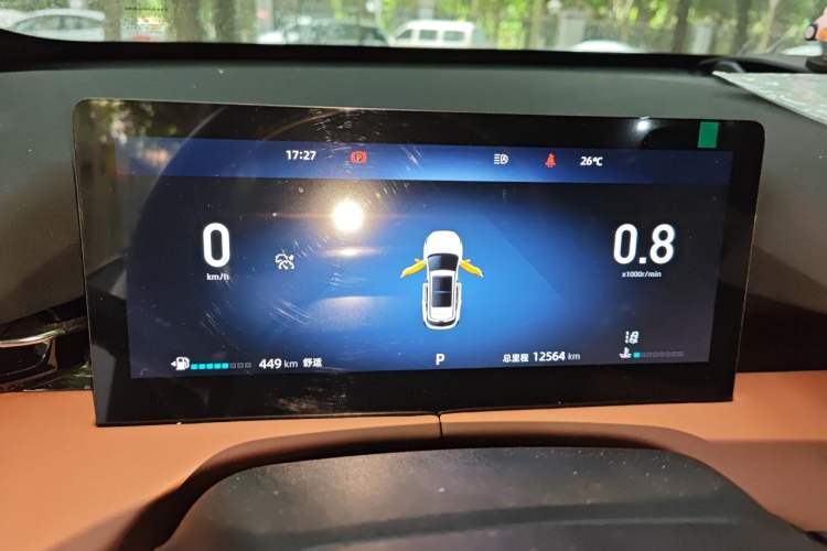 Used CHANGAN UNI-Z 2025 1.5T Luxury Version Instrument Cluster