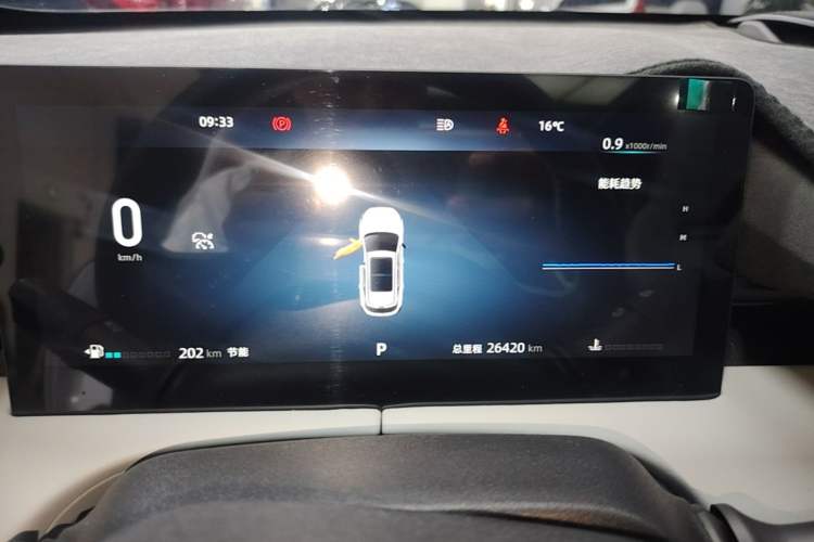 Used CHANGAN UNI-Z 2025 1.5T Luxury Version Instrument Cluster
