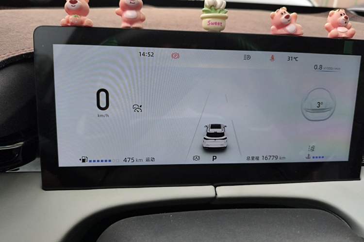 Used CHANGAN UNI-Z 2025 1.5T Premium Edition Instrument Cluster