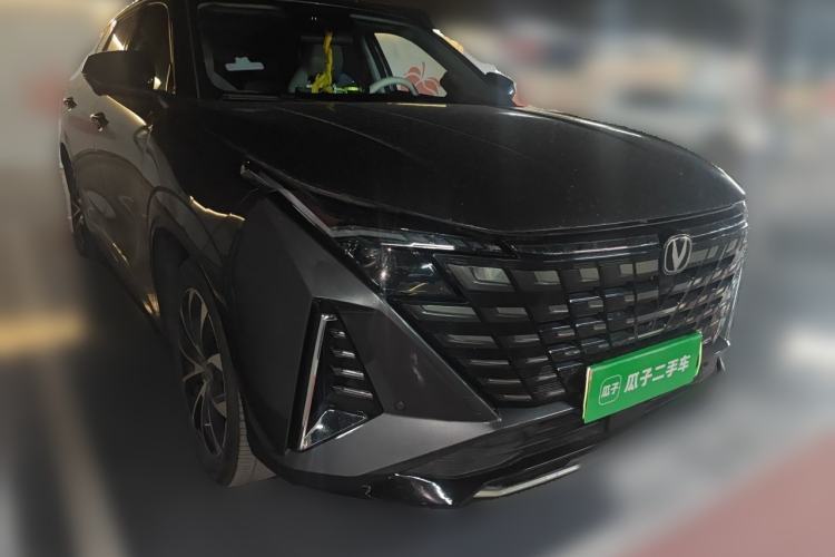 Used CHANGAN UNI-Z New Energy 2024 Blue Whale Smart Electric iDD 125km Beyond Edition Front Right 45 Deg
