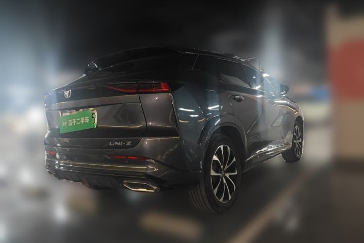 Used CHANGAN UNI-Z New Energy 2024 Blue Whale Smart Electric iDD 125km Beyond Edition Rear Right 45 Deg