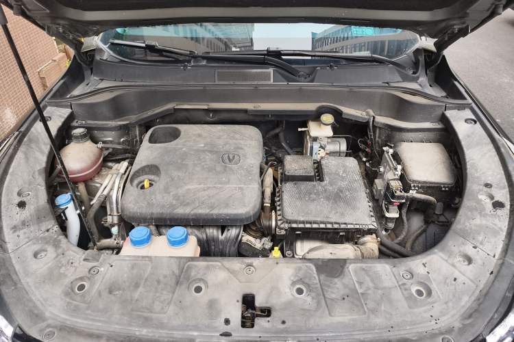 Used CHANGAN UNI-Z New Energy 2024 Blue Whale Smart Electric iDD 125km Excellence Model Engine Bay