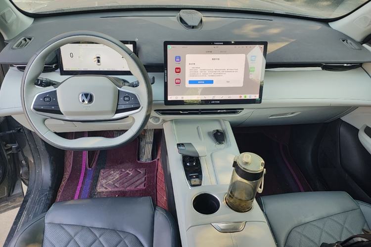 Used CHANGAN UNI-Z New Energy 2024 Blue Whale Smart Electric iDD 125km Beyond Edition Center Console