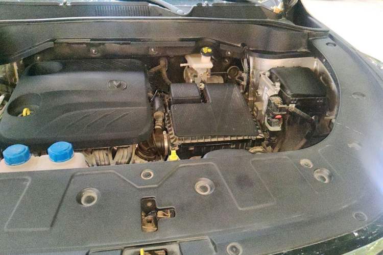 Used CHANGAN UNI-Z New Energy 2024 Blue Whale Smart Electric iDD 125km Beyond Edition Engine Bay Left