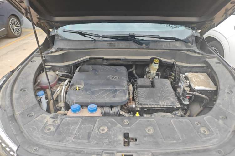 Used CHANGAN UNI-Z New Energy 2024 Blue Whale Smart Electric iDD 125km Beyond Edition Engine Bay