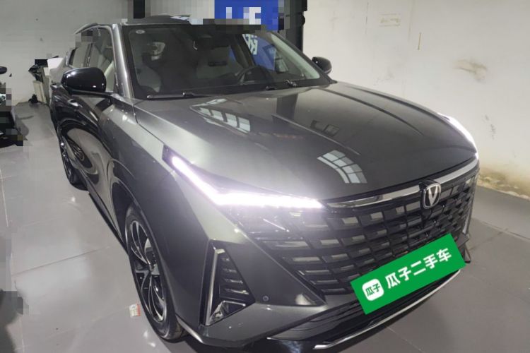 Used CHANGAN UNI-Z New Energy 2024 Blue Whale Smart Electric iDD 125km Beyond Edition Front Right 45 Deg