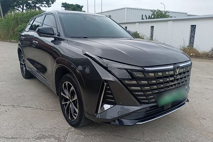 Used CHANGAN UNI-Z New Energy 2024 Blue Whale Smart Electric iDD 125km Excellence Model Front Right 45 Deg