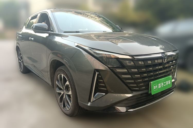 Used CHANGAN UNI-Z New Energy 2024 Blue Whale Smart Electric iDD 125km Beyond Edition Front Right 45 Deg