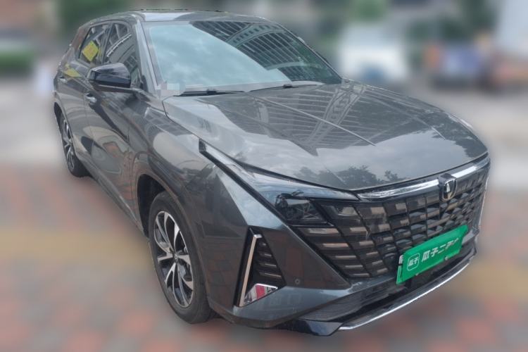 Used CHANGAN UNI-Z New Energy 2024 Blue Whale Smart Electric iDD 125km Beyond Edition Front Right 45 Deg