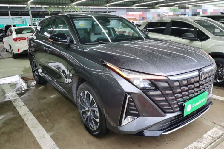 Used CHANGAN UNI-Z New Energy 2024 Blue Whale Smart Electric iDD 125km Excellence Model Front Right 45 Deg