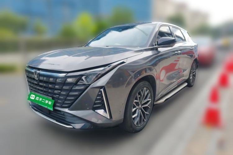 CHANGAN UNI-Z New Energy 2024 Blue Whale Smart Electric iDD 125km Excellence Model с пробегом Guazi used car, China used car export, Used car for sale, Used cars, Cheapest cars for sale