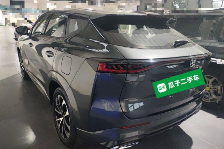 Used CHANGAN UNI-Z New Energy 2024 Blue Whale Smart Electric iDD 125km Beyond Edition Rear Left 45 Deg